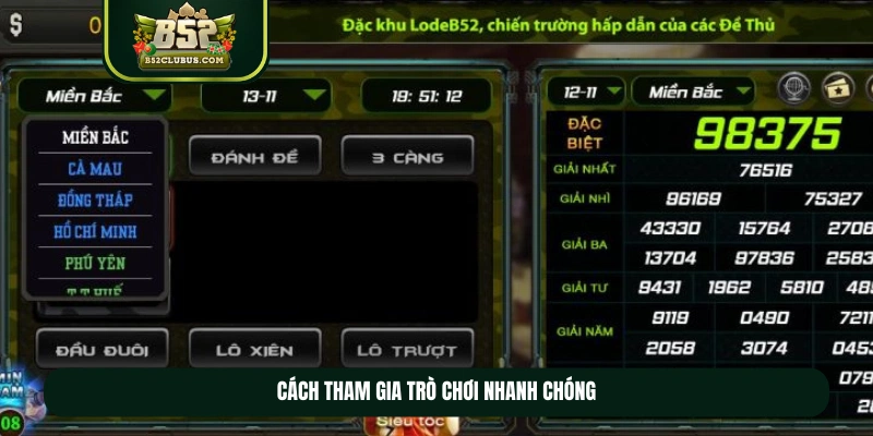 Cách tham gia trò chơi nhanh chóng Cách tham gia trò chơi nhanh chóng