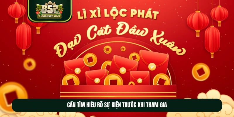Cần tìm hiểu rõ sự kiện trước khi tham gia